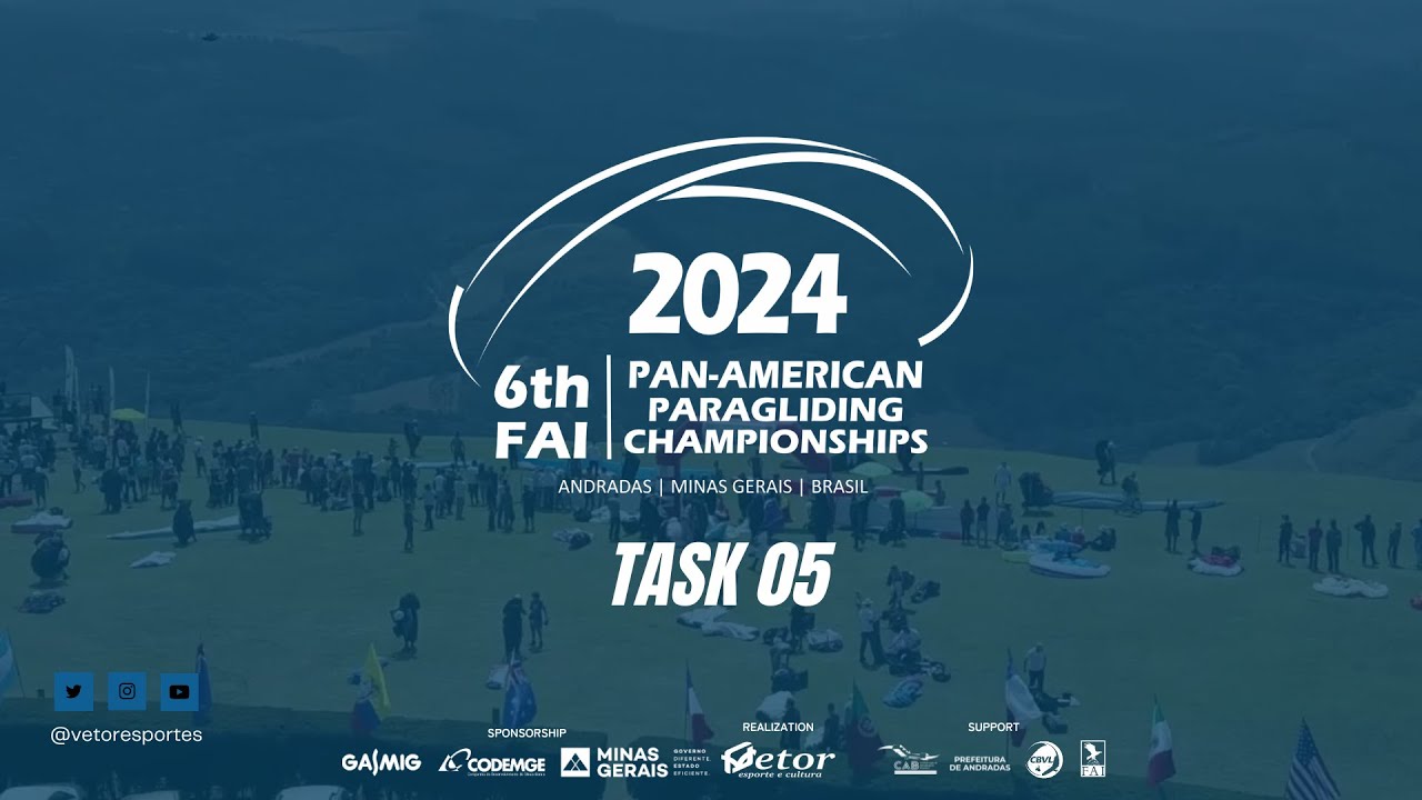 Pan-americano de Paragliding - Andradas -MG Task 05