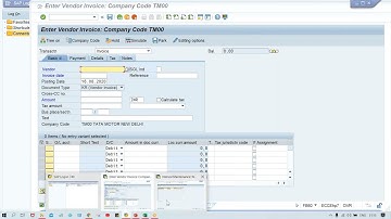 SAP Account Payable 4 # Full video tutorial link is given in the video