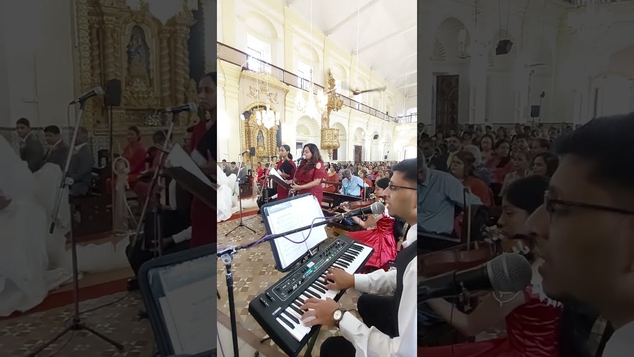 Nuptial Mass (English) at Calangute - The Divine Harmony Choir Goa