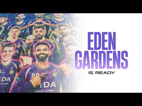 Eden Gardens Screams Purple | TATA IPL 2026 | KKR 2026