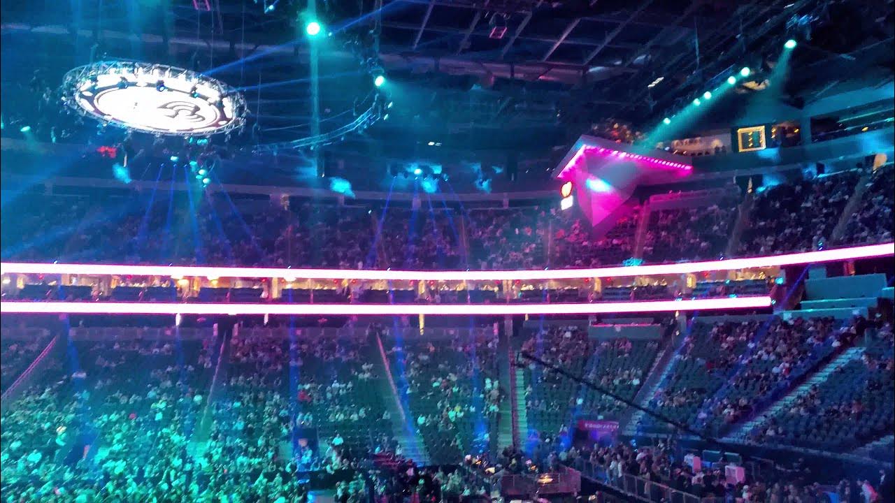 iheart music festival Las vegas 2021 Crowd settling in YouTube