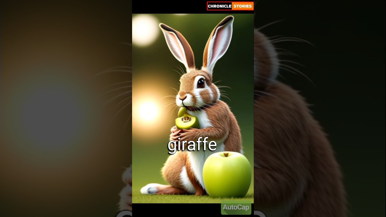 Giraffe & Hare (Moral story)