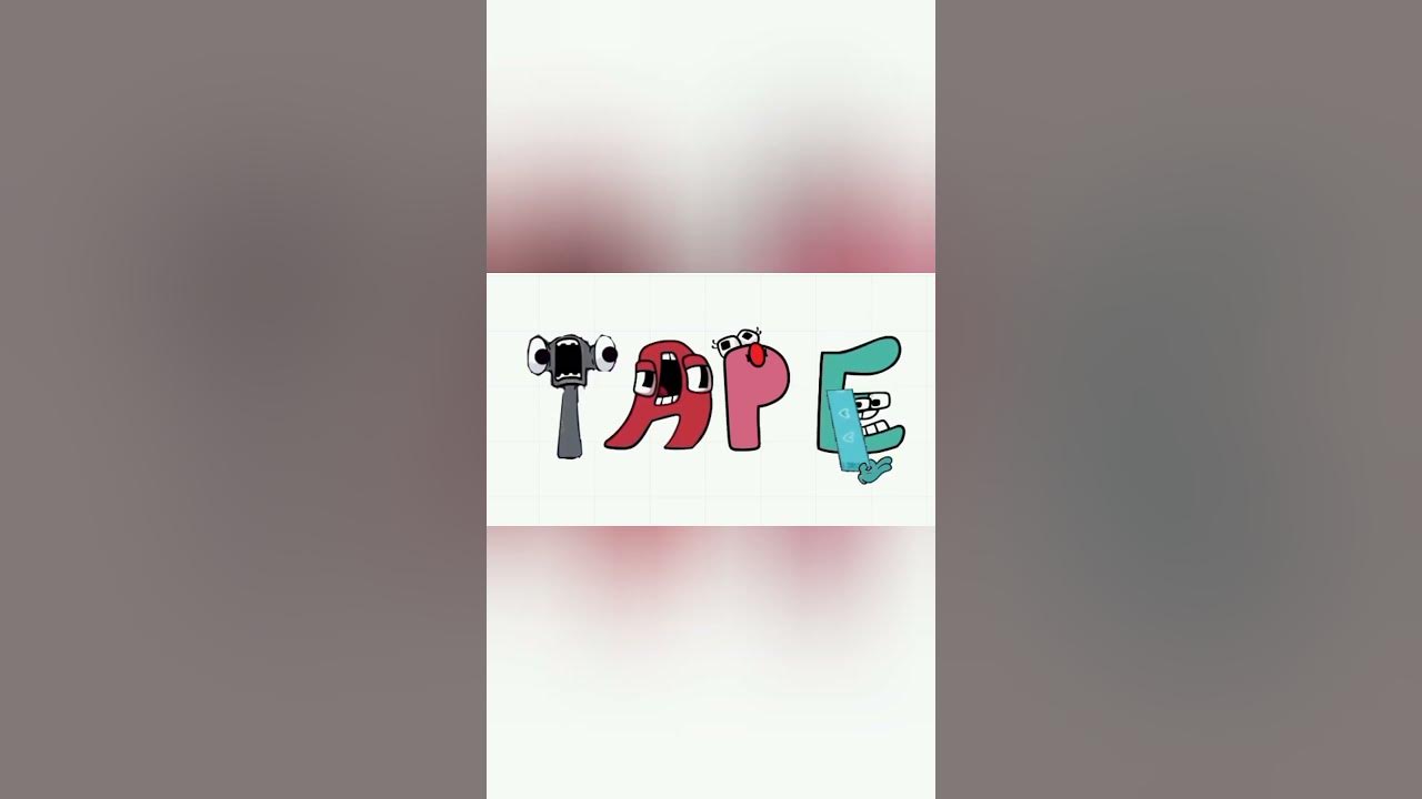 alphabet lore duct tape #alphabetlore #ducttape #abcdefghijklmnopqrstuvwxyz #shorts