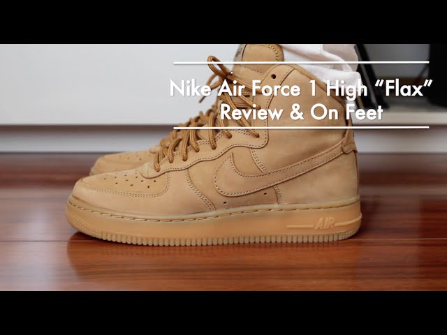 Nike Air Force 1 High GS Flax/Wheat 