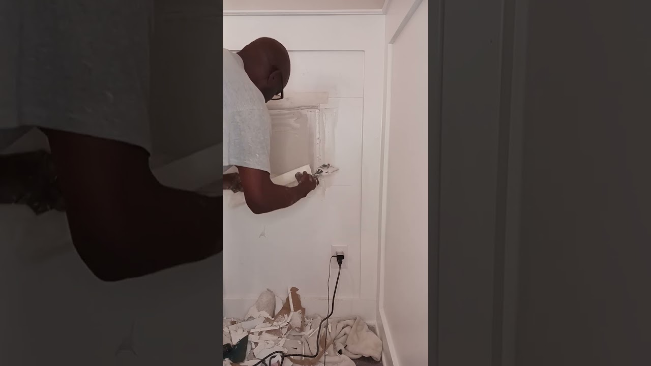 How to Drywall repair with The ATLANTA HANDYMAN