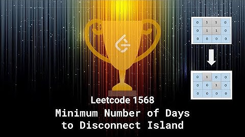 Leetcode 1568. Minimum Number of Days to Disconnect Island