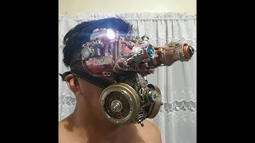 MY STEAMPUNK GOGGLES AND GAS MASK