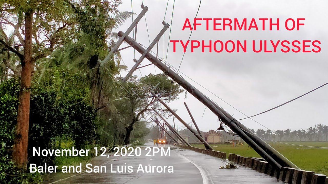 AFTERMATH OF TYPHOON ULYSSES, @BALER AURORA AND SAN LUIS AURORA, NOVEMBER 12, 2020 2 PM