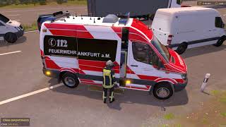 Emergency Call 112 - Frankfurt Firefighters Responding! 4K