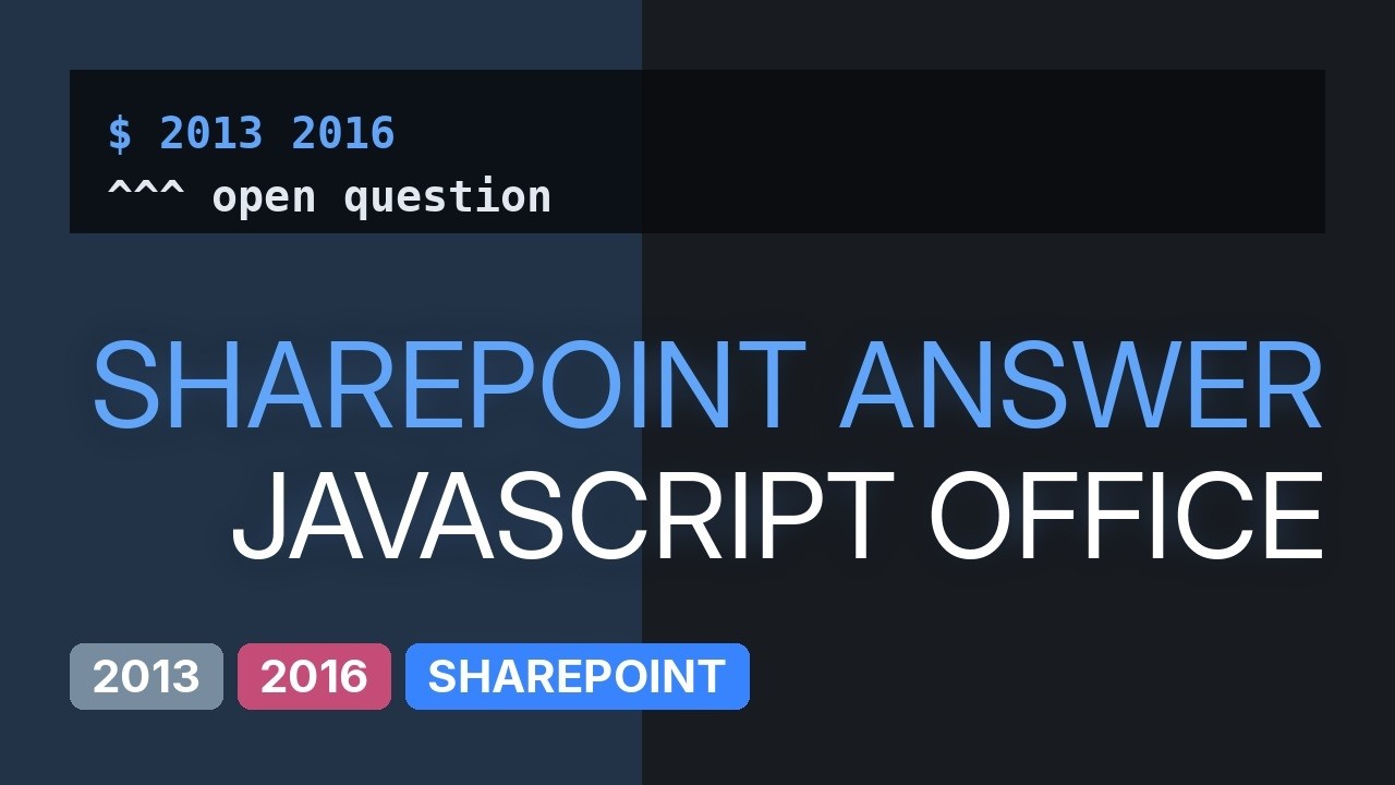 Sharepoint: Detect SharePoint version from JavaScript ( 2013 / 2016 or ...