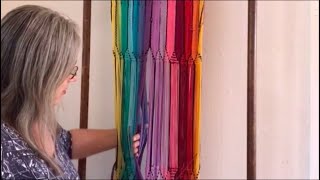 Workshop Sprang Museumdocent Blue Demonstreert Deze Vlechttechniek