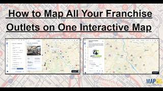 How to Create an Interactive Franchise Outlet Map with MAPOG | Store Locator & GIS Mapping