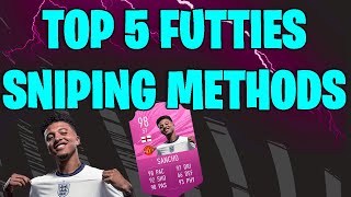 THE TOP 5 FUTTIES SNIPING FILTERS ON FIFA 21 MAKE 100K AN HOUR TRADING WITH THESE METHODS INSANE