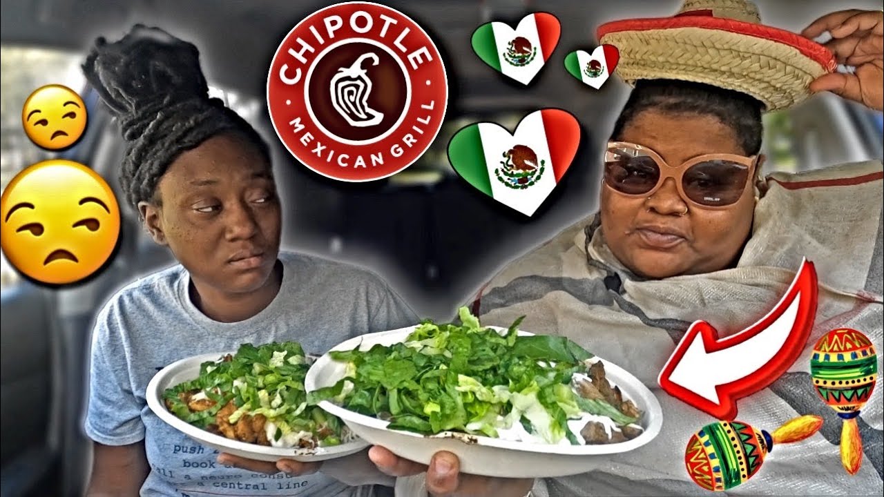 ACTING MEXICAN AND SPEAKING SPANISH TO SEE HOW MY FIANCÉ REACTS | CHIPOTLE MUKBANG *SHES SO OVER ME*