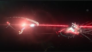Enterprise Firing Phaser On the Cruiser -  Star Trek Strange New Worlds S01E06