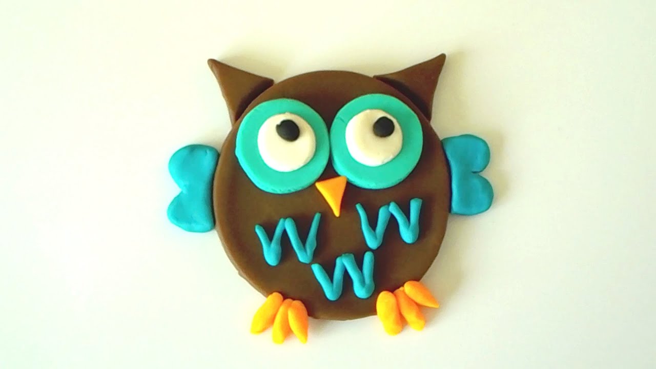 playdough owl