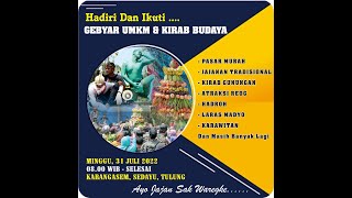 GEBYAR  KIRAB BUDAYA \u0026 UMKM WARGA KARANGASEM SEDAYUI