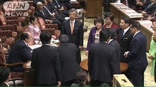 審議大荒れ・・・