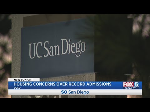 Record Admissions Fuel Housing Concerns At UC San Diego