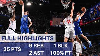 Cooper Flagg (25 PTS & 9 Reb) With More Poster Dunks & Showed off Great Court Vision vs the Clippers Wealth