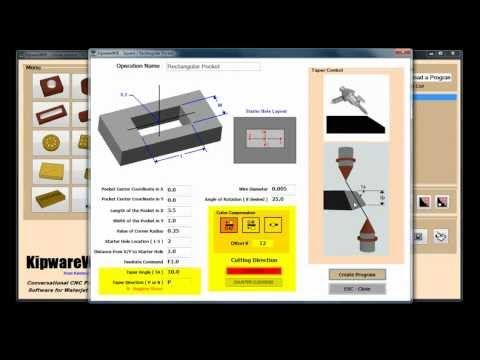 KipwareW® Conversational CNC Programming Software