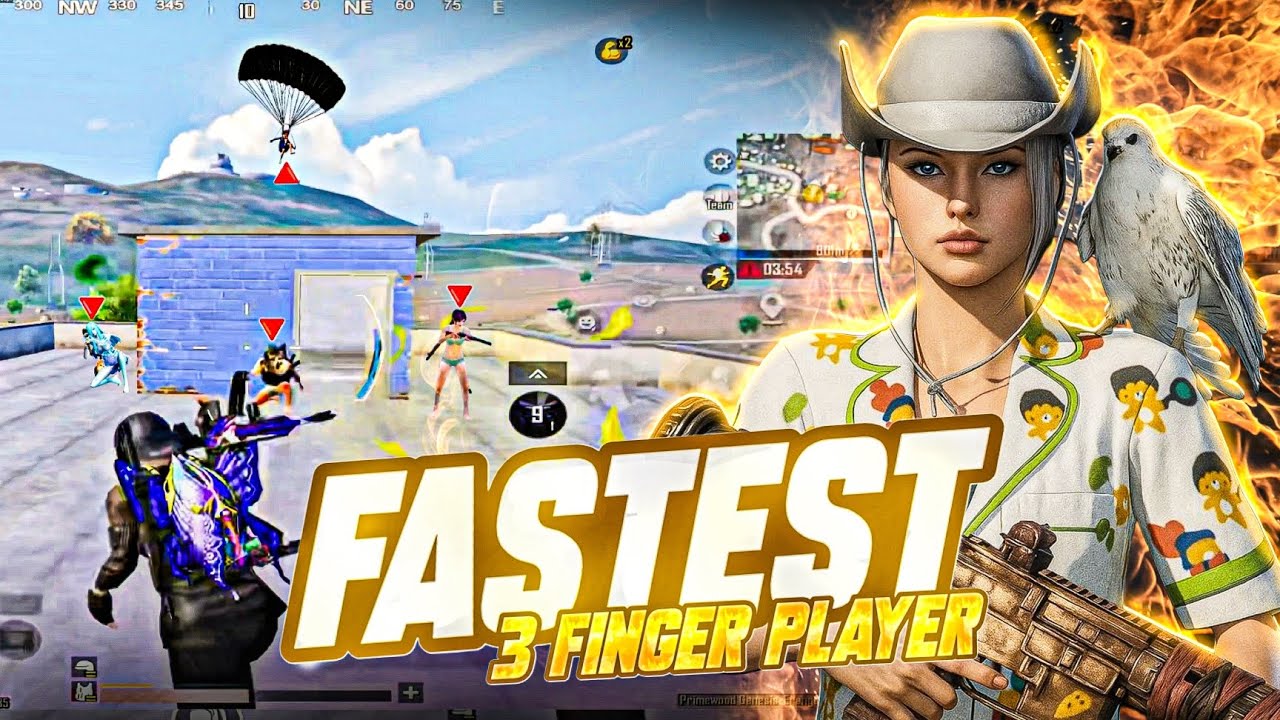 INSANE 1v4 Clutches 🔥| Fastest 3 Finger Player In BGMI - PUBG Mobile ...