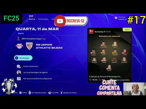 asdtogel x gestuntoto - RB Leipzig X Athletic Bilbao, oitavas de finais da Champions League MODO CARREIRA JOGADOR FC25 - 17