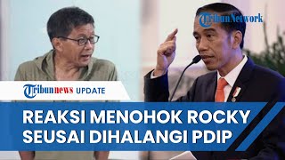 Dihalangi PDIP saat Bertemu Mahasiswa di Jogja, Rocky Gerung: Kalian Partai, Ngapain Halangin Saya?