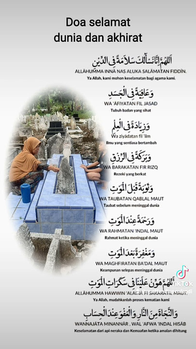 Doa Selamat Dunia Akhirat