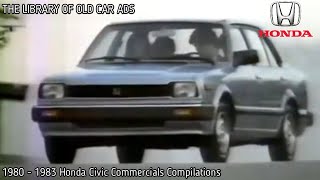 1980 - 1983 Honda Civic Commercials Compilations (Part 2)