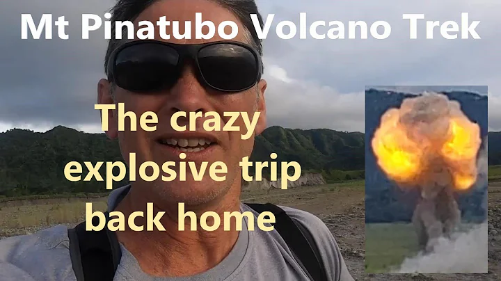 Mt Pinatubo Volcano Trek - Part 3 (The crazy explo...