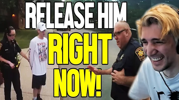 xQc Reacts to Informed Sergeant Orders Officer To Release Citizen