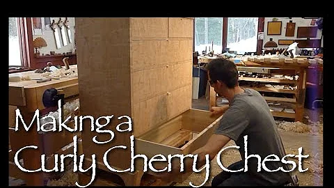 Curly Cherry Chest of Drawers building process by ...