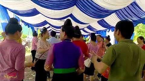 Múa lào cổ xưa hay nhất đám cưới dân tộc thái dông mã