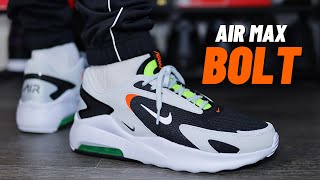 専用未使用2点まとめ売りコルテッツ26.5 AIR MAX BOLT 24cm Nike Air Max Bolt Gs White Crimson Volt CW1626-103 Youth