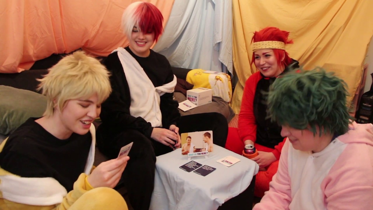 🌙BNHA sLuMbEr PaRtY 2 oUtTaKeS🌙| TodoDeku & KiriBaku Skit