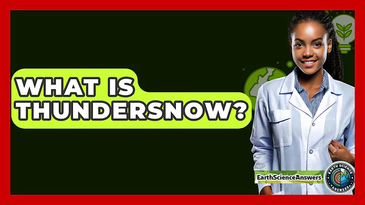What Is Thundersnow? - Earth Science Answers