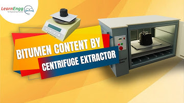 Bitumen content by centrifuge extractor | Bitumen Test Explained | Civil Engineering Lab Test 🛠️