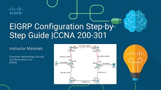 EIGRP Configuration Step-by-Step Guide | CCNA 200-301