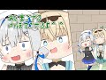 【手描き】holoXの闇を知ってしまう天音かなた【ホロライブ/切り抜き漫画/天音かなた/博衣こより/風真いろは】