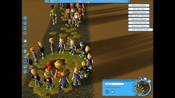 Fun with the make me sick cheat code (RCT3)