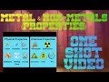 METALS & NON- METALS - CLASS 10 #Physical Properties #Chemical Properties # Chemistry With APJ