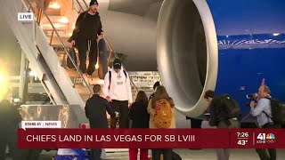 Chiefs land in Las Vegas