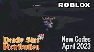 Roblox Deadly SIns Retribution New Codes April 2023 Roblox Deadly SIns Retribution New Codes April 2023