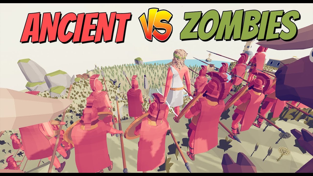 TABS - ANCIENT VS ZOMBIES: ALL FACTION ZOMBIE INVASION