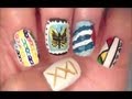 2NE1 Falling In Love Kpop Nail Art 2NE1 Falling In Love Kpop Nail Art