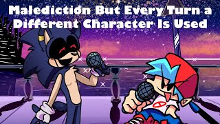 Malediction Betadciu Malediction But Every Turn A Different Character Is Used