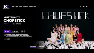 [4K 60FPS] NiziU (니쥬) 'Chopstick' MV