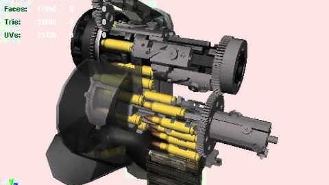 Minigun. Work-in-progress video.