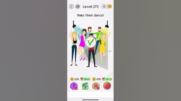 Braindom Level 272 Make them dance Answer